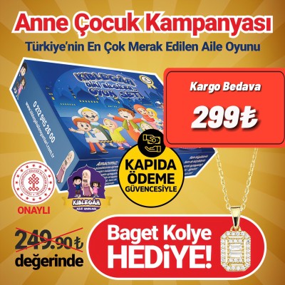 Kıblegâh Temel Dini Bilgiler Aile Oyunu HEDİYELİ!!!