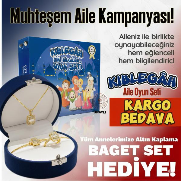 Kıblegâh Temel Dini Bilgiler Aile Oyunu HEDİYELİ!!!